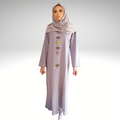 Grey Abaya
